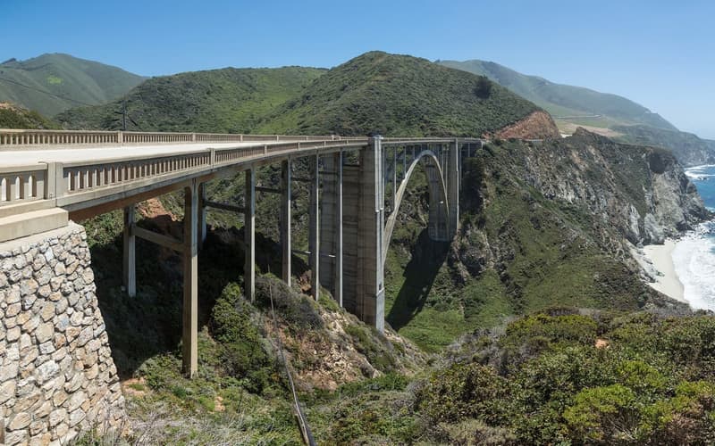 Bixby Creek Bridge am Highway 1, Big Sur