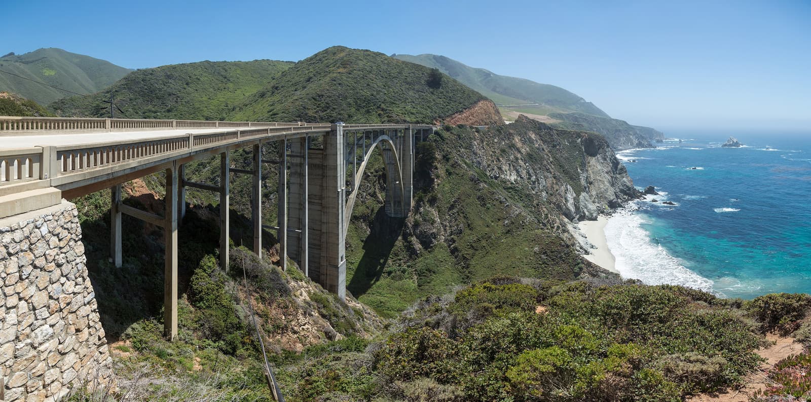 Bixby Creek Bridge on Highway 1, Big Sur