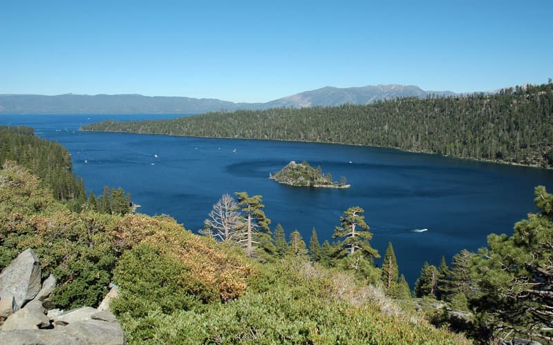 Emerald Bay und Fannette Island, Lake Tahoe